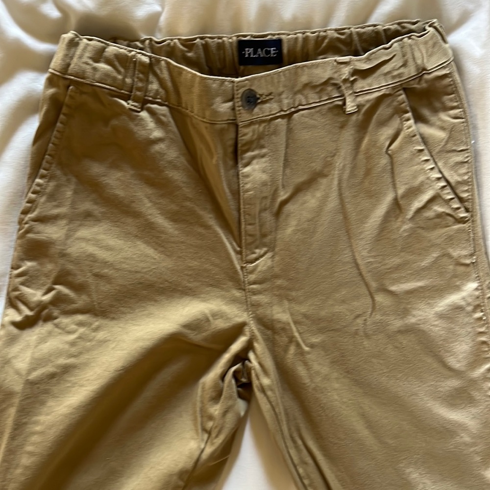 Children’s place size 16 khaki dress pants